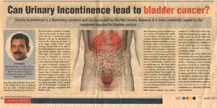 Can Urinary Incontinence lead to bladder cancer?